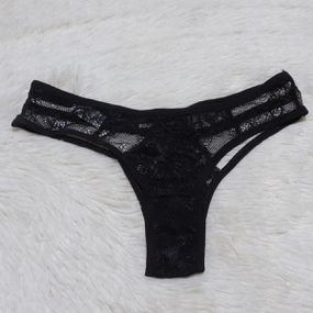 *Calcinha Yully (YUL0872) - Preto - Pura audácia - Sex Shop online discreta em BH