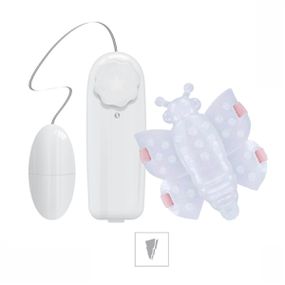 *Micro Butterfly Com Vibro (1020-14888) - Translúcido - Revender Sex Shop- Sex Shop discreta em BH