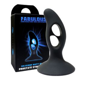 *Plug Toque Aveludado Fabulous SI (1211) - Preto - Revender Sex Shop com menor preço de BH