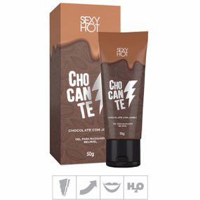 *Excitante Unissex Beijável Chocante 50g (CO347-17001) - Cho... - Revender Sex Shop- Sex Shop discreta em BH