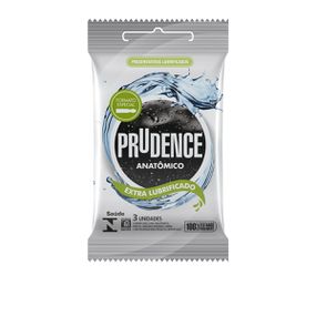 Preservativo Prudence Anatômico 3un (17036) - Extra Lubrific... - Revender Sex Shop- Sex Shop discreta em BH