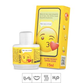 Lubrificante Beijável Não Vejo a Hora! 15ml (17578) - Fruta... - Revender Sex Shop- Sex Shop discreta em BH