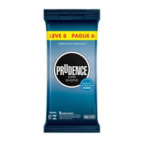Preservativo Prudence Super Sensitive Leve 8 Pague 6un (1788... - Revender Sex Shop com menor preço de BH