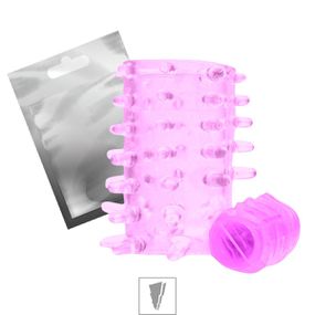 *Meia Capa Peniana Com Vibro 5,5cm SI (1021) - Rosa - Revender Sex Shop- Sex Shop discreta em BH