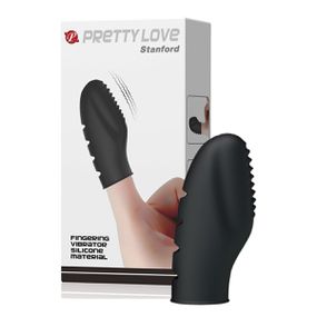 Capa Para Dedo Com Vibro Estanford SI (5544) - Preto - Revender Sex Shop com menor preço de BH