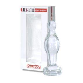 *Plug em Vidro Com Esfera na Ponta Love Toy SI (5710) - Tra... - Revender Sex Shop- Sex Shop discreta em BH