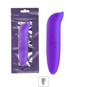 Vibrador Ponto G Aveludado Golfinho SI (6178) - Roxo - Revender Sex Shop- Sex Shop discreta em BH