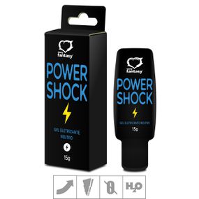 *Excitante Unissex Power Shock 15g (SF6419) - Neutro - Revender Sex Shop- Sex Shop discreta em BH