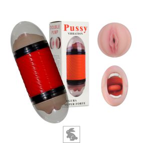 *Masturbador Duplo Sem Vibro Pussy Vibration SI (6507) - Boc... - Revender Sex Shop com menor preço de BH