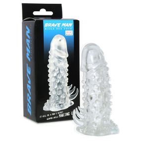 Capa Peniana Brave Man Baile Sex Toys SI (6625) - Translúcid... - Revender Sex Shop- Sex Shop discreta em BH