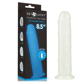 Prótese 20x13cm Com Ventosa Get Lucky Glow SI (7669) - Fosfo... - Revender Sex Shop- Sex Shop discreta em BH