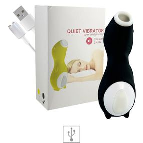 Vibrador Com Pulsação Quiet SI (7878) - Preto - Revender Sex Shop- Sex Shop discreta em BH