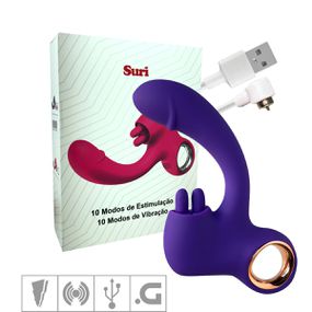 Vibrador Ponto G Recarregável Suri SI (7883) - Roxo - Revender Sex Shop- Sex Shop discreta em BH