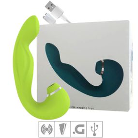 Vibrador Ponto G e Clitóris Air Pulse SI - (7940) - Verde Fl... - Revender Sex Shop com menor preço de BH
