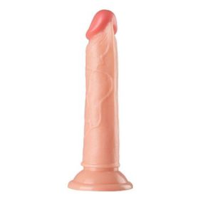Prótese 16x12cm Com Ventosa Froid SI (8236) - Bege - Revender Sex Shop- Sex Shop discreta em BH