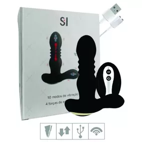 Estimulador de Próstata Recarregável SI- (8636) - Preto - Revender Sex Shop com menor preço de BH
