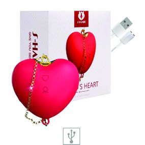 Estimulador Com Sucção Cupid's Heart SI (8668) - Vermelho - Revender Sex Shop com menor preço de BH