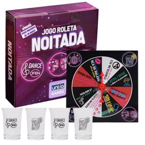 Jogo Roleta Noitada Com 4 Copos (929) - Padrão - Revender Sex Shop com menor preço de BH