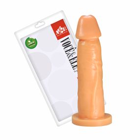 Prótese 16x13cm Simples (ADAO03) - Bege - Revender Sex Shop- Sex Shop discreta em BH