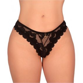 *Calcinha Lara Biju (CF618) - Preto - Revender Sex Shop- Sex Shop discreta em BH