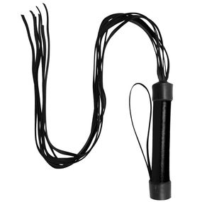 *Chicote 80cm Dominatrixxx (DX770-ST679) - Preto - Revender Sex Shop- Sex Shop discreta em BH