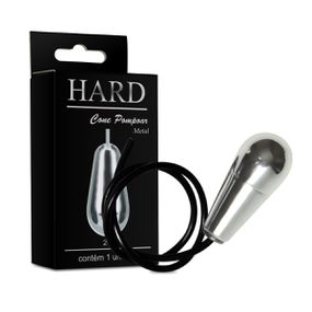 Cone Pompoar em Metal Hard (CSA122-HA122) - Cromado - Revender Sex Shop- Sex Shop discreta em BH