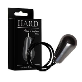 Cone Pompoar em Metal Hard (CSA122-HA122) - Onix - Revender Sex Shop- Sex Shop discreta em BH