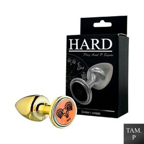 Plug de Metal P Signos Áries (HA162AR) - Dourado - Revender Sex Shop com menor preço de BH