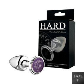Plug de Metal P Signos Libra (HA162LI) - Cromado - Revender Sex Shop com menor preço de BH