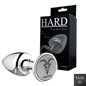 Plug Metálico G Signos Capricórnio (HA164CP) - Cromado - Revender Sex Shop com menor preço de BH