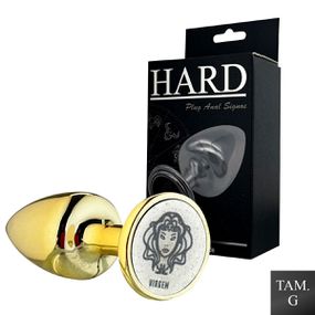 Plug Metálico G Signos Virgem (HA164VI) - Dourado - Revender Sex Shop com menor preço de BH