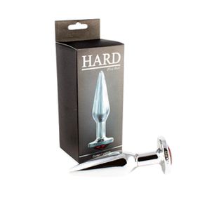 Plug de Metal Slim Com Pedras Variadas (HA172) - Cromado - Revender Sex Shop com menor preço de BH