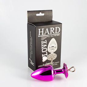 Plug Metálico M ABC Para Personalização (HA178) - Rosa - Revender Sex Shop com menor preço de BH