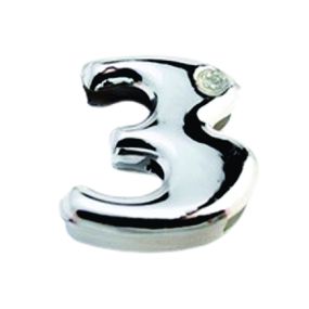 Número Para Personalização Cromado - (HA180NC) - 3 - Revender Sex Shop com menor preço de BH