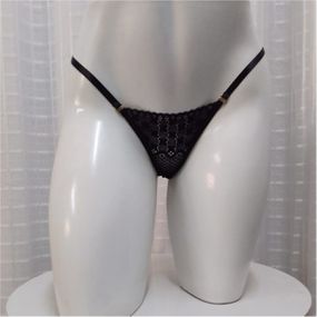 Calcinha Alícia Íntima Delas (ID1051) - Preto - Revender Sex Shop com menor preço de BH