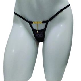 Calcinha Perigosa Preta Íntima Delas (ID1099P) - Safada - Revender Sex Shop com menor preço de BH