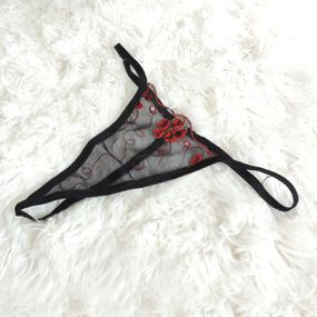 *Calcinha Malandrinha (LK106) - Preto - Revender Sex Shop com menor preço de BH