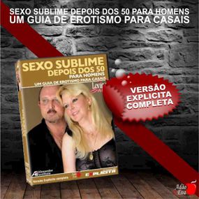 *DVD Educativo Sexo Sublime Depois Dos 50 Para Homens (00746... - Revender Sex Shop- Sex Shop discreta em BH