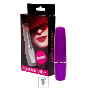 Vibrador Formato De Batom Lipstick VP (MV007) - Roxo - Revender Sex Shop com menor preço de BH