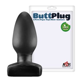 Plug Cônico 11cm AEE (PLUG05-ST286) - Preto - Revender Sex Shop- Sex Shop discreta em BH