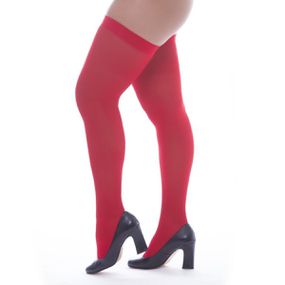 Meia Fina 7/8 Punho Social Perrutextil (PR012) - Vermelho - Revender Sex Shop- Sex Shop discreta em BH