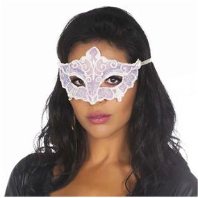 Máscara Sensual (PS1010) - Branco - Revender Sex Shop com menor preço de BH