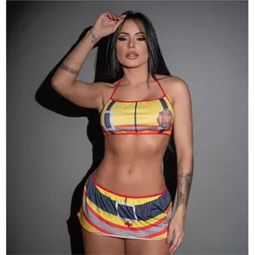 Fantasia Fetiche Bombeira (PS9402). - Padrão - Revender Sex Shop com menor preço de BH