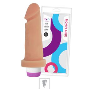 Prótese 15X15cm Com Vibro (SS011V-ST404) - Bege - Revender Sex Shop- Sex Shop discreta em BH