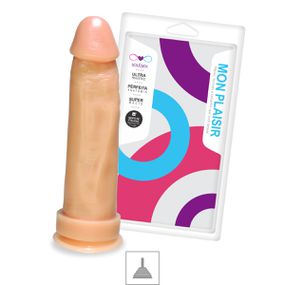 Prótese 21x17cm Com Ventosa (SSV021) - Bege - Revender Sex Shop- Sex Shop discreta em BH