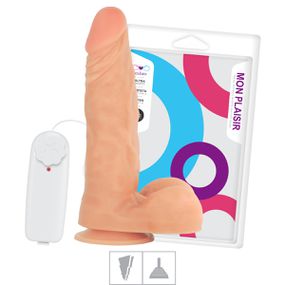 Prótese 16x15cm Com Vibro Ventosa e Escroto (SSV028V-ST398) ... - Revender Sex Shop- Sex Shop discreta em BH