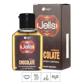 *Gel Comestível Jells Hot 30ml (ST106) - Chocolate - Revender Sex Shop- Sex Shop discreta em BH