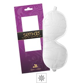Tapa Olhos em Nylon Simples Acaso (ST204) - Branco - Revender Sex Shop- Sex Shop discreta em BH