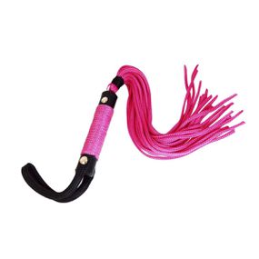 *Chicote Cordas La Pimienta 30cm (ST251) - Rosa Pink - Revender Sex Shop- Sex Shop discreta em BH