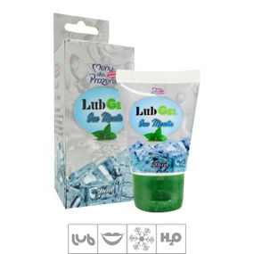 *Lubrificante Beijável LubGel 30ml (ST653) - Ice Menta - Revender Sex Shop- Sex Shop discreta em BH